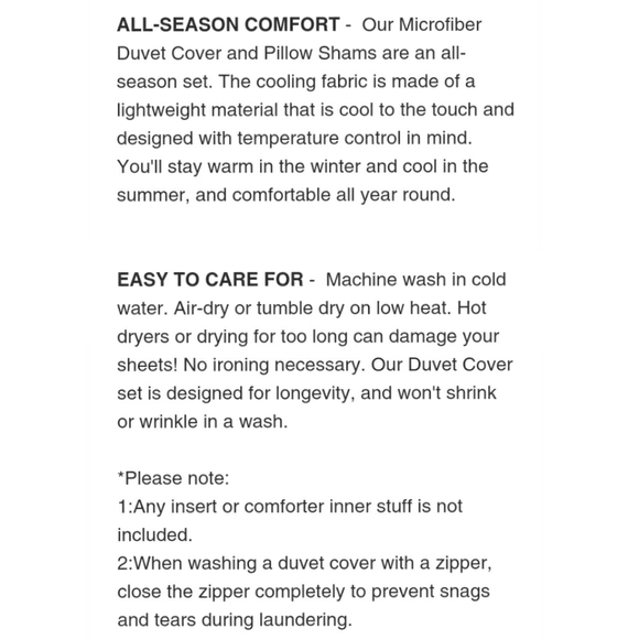 🆕⭐ Purple soft duvet cover set - Picture 9 of 11